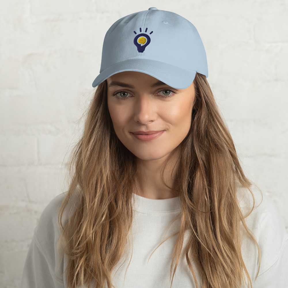 EconTalk Lightbulb Hat (Blue Logo)